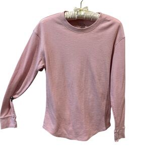 Time and Tru Pink Long Sleeve Top